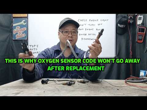 Oxygen Sensor Code (O2) Keeps Coming Back (won't go away) after Replacing it with a New Sensor