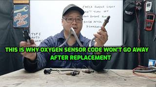 Famous Oxygen Sensor Code (O2) Keeps Coming Back (won't go away) after Replacing it with a New Sensor Profile