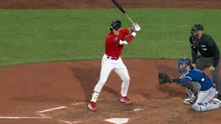 Jarren Duran Slow Motion Home Run Baseball Swing Hitting Mechanics Instruction