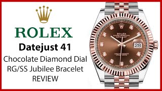 ▷Rolex Datejust 41 Rose Gold/Steel 