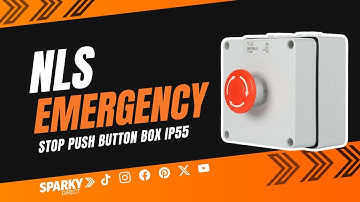 NLS 30875 | Emergency Stop Push Button Box IP55 | Grey