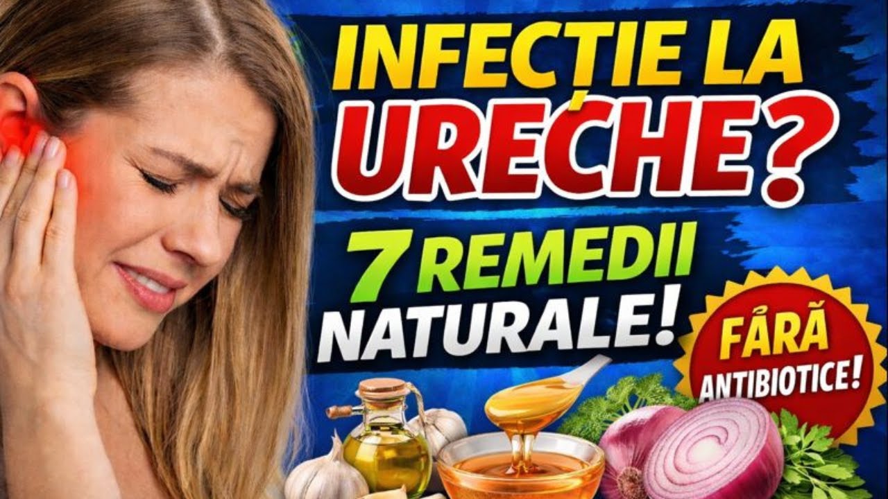Infecție la Ureche? Remedii Naturale Care Chiar Funcționează! (Fără Antibiotice) | vreausastii