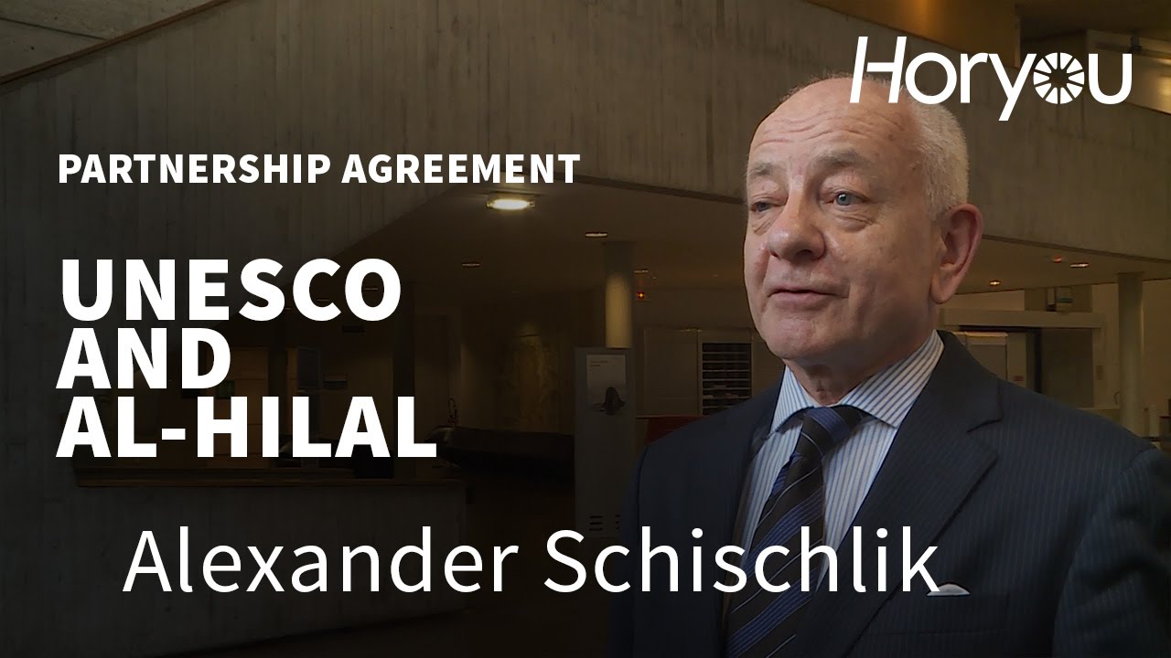 Alexander Schischlik @ UNESCO & Al-Hilal Saudi Football Club Partnership Signing Ceremony - YouTube