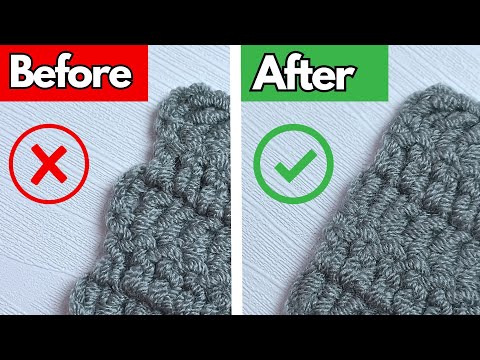 Crochet Straight Edges Double Crochet✅️ Crochet Hacks ,Tips & Tricks