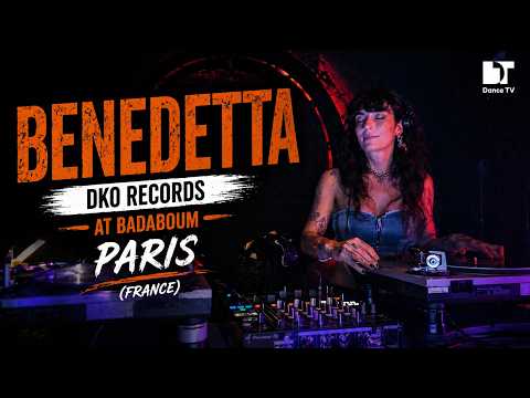 Benedetta | DKO Records at Badaboum | Paris (France)