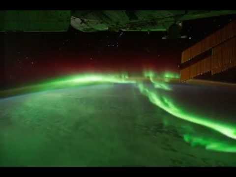 Aurora From Orbit Sept. 17, 2011