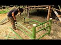 How to Make Bamboo Beds & Fish Traps: Survival Alone In The Rainforest | EP.76