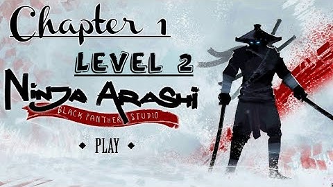 Ninja Arashi Chapter 1 Level 2 gameplay