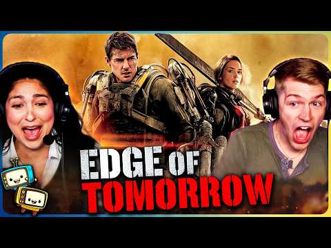EDGE OF TOMORROW Movie Reaction! | First Time Watch | Tom Cruise | Emily Blunt