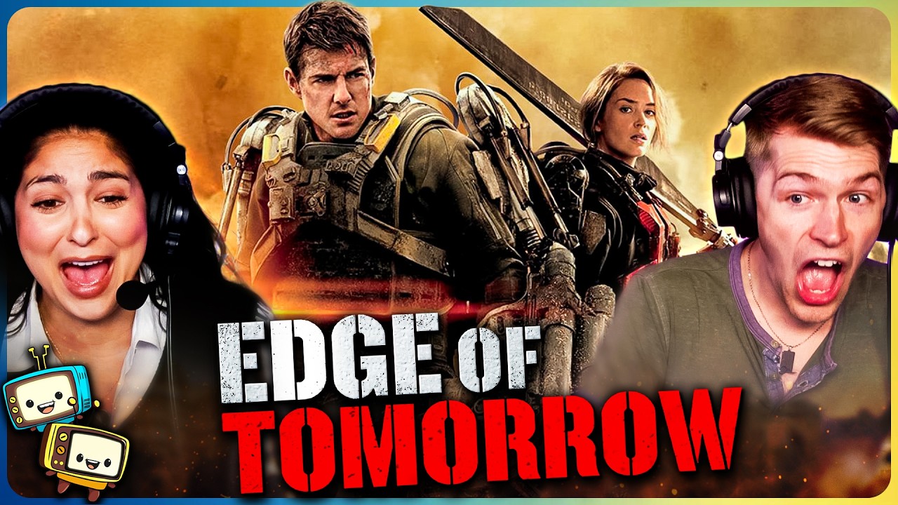 EDGE OF TOMORROW Movie Reaction! | First Time Watch | Tom Cruise | Emily Blunt