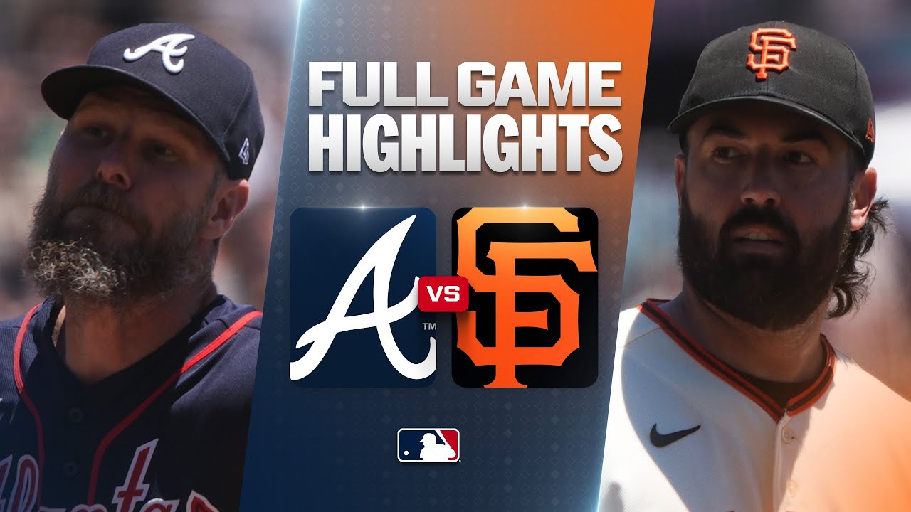 BRAVES vs. GIANTS: Official Full Game Highlights (June 28) | 2026 MLB Season