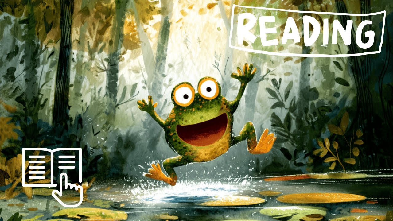 Lisa The Cheerful Frog | Read Aloud Story