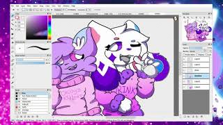 sweater gang~ // birthday speedpaint