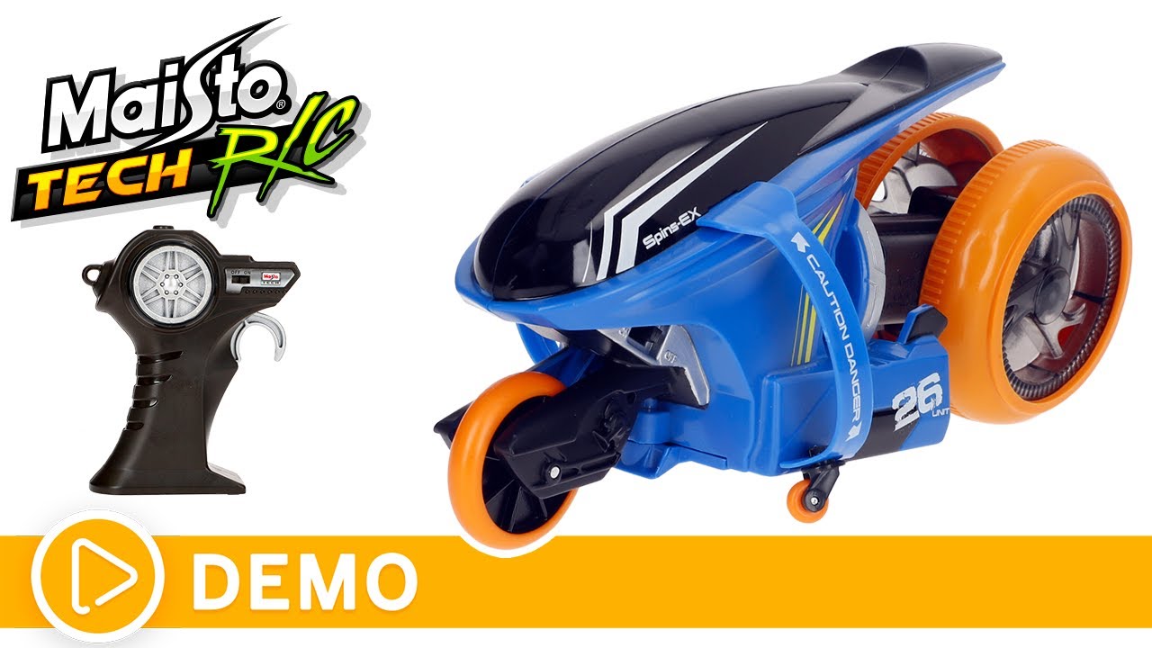 moto teledirigida spiderman