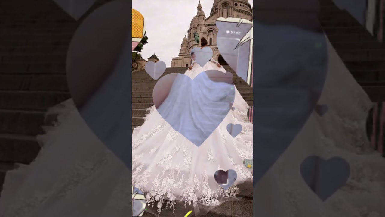 First Look of the Bride  