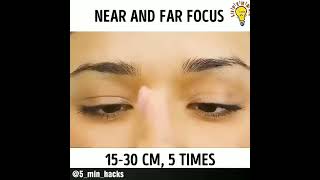 Eye workout for healthy vision 👁️🔥Screen time ke baad ye zaroor karo ✨Trending Hashtags:#EyeExercise