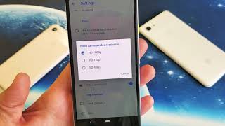 Google Pixel 3A Xl How To Change Camera Video Resolution Quality 4K, 1080P Hd, Etc