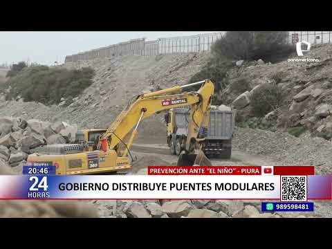 Government distributes modular bridges