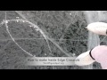 Inside Edge Crosscuts in Figures and Fancy Skating