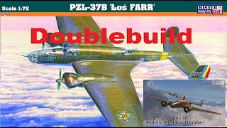 Building an IBG PZL-37, and a Mister Craft(ZTS) PZL-37 in 1/72 scale. Doublebuild part 2.