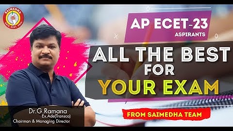 AP ECET 2023 EXAM IMPORTANT INSTRUCTIONS| AP ECET EXAM HOWTO WRITE| AP ECET EXAM |Crack AP ECET 2023