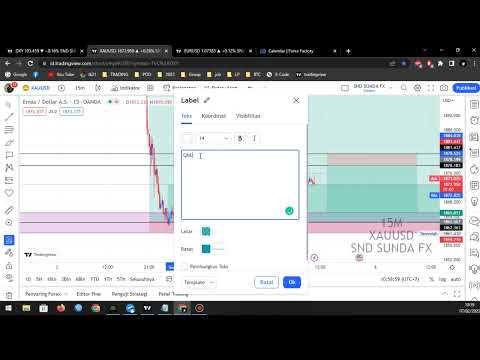 analisa mapping XAUUSD dan EURUSD hasil RBA GBPAUD Sor 190Pips #xauusd #tradingstrategy #traderforex