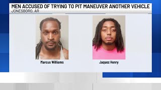 Men accused of trying to PIT maneuver another vehicle