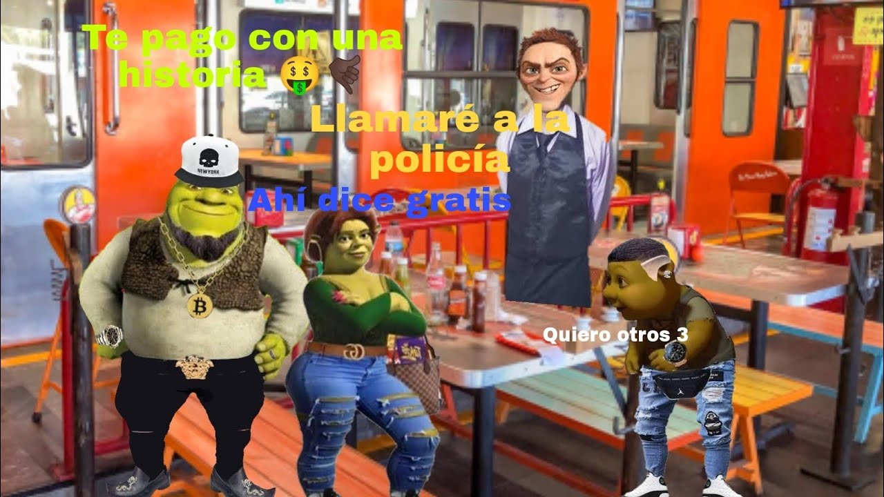 Shrek Buchon quiere PAGAR con publicidad en historias - YouTube