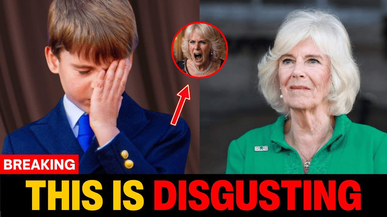 Queen Camilla’s HIDDEN RAGE as Prince Louis Destroys Royal Dress! - THIS IS DISGUSTING