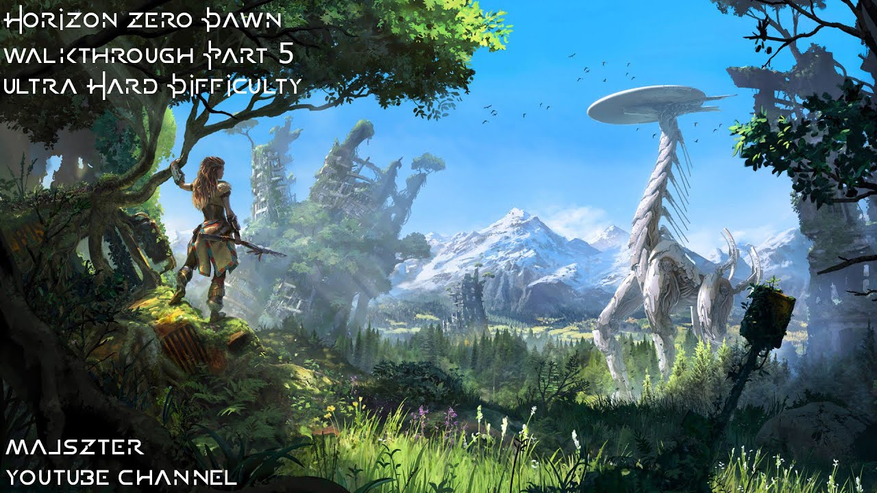 Horizon Zero Dawn Walkthrough Part 5 - Ultra Hard Difficulty (HD 1080p)