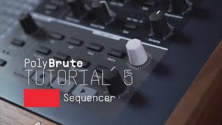 Tutorials | PolyBrute - Episode 5: Sequencer