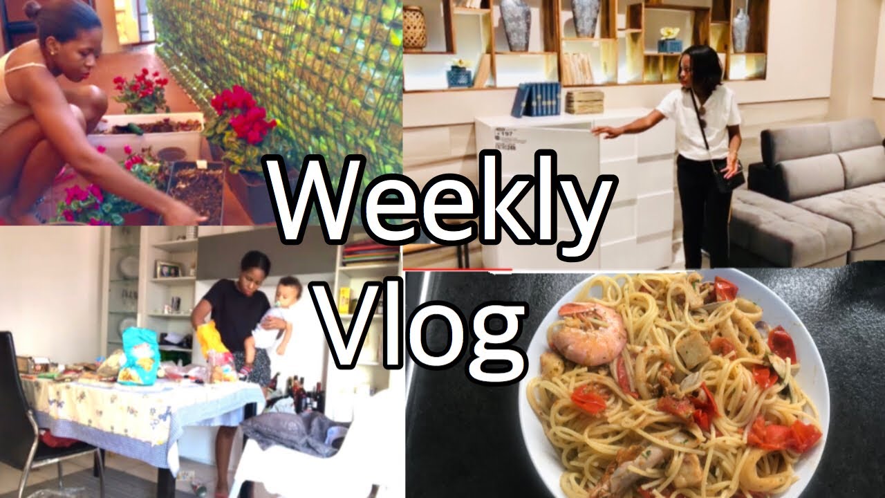 WEEK IN THE LIFE OF A STAY AT HOME MOM|gardening|home store|organizing