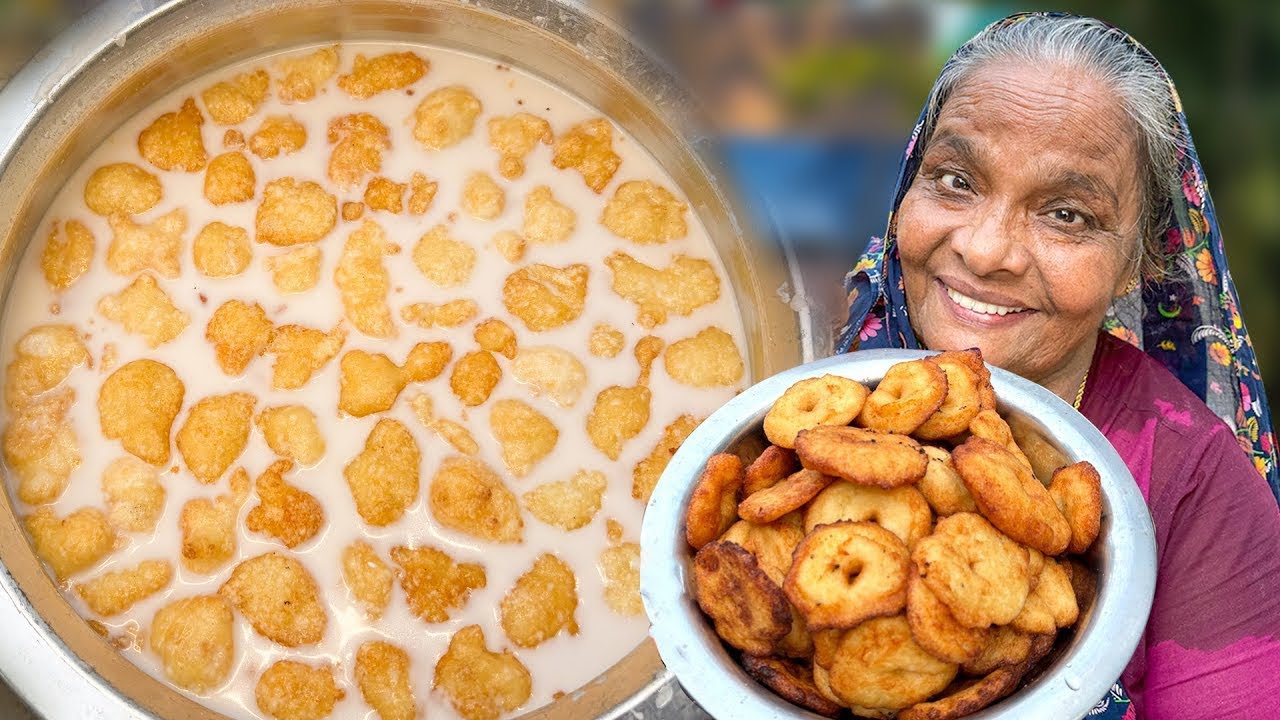 RAMNAD PAAL PANIYARAM & SWEET VADA 😋❤️ | Authentic Country Recipe