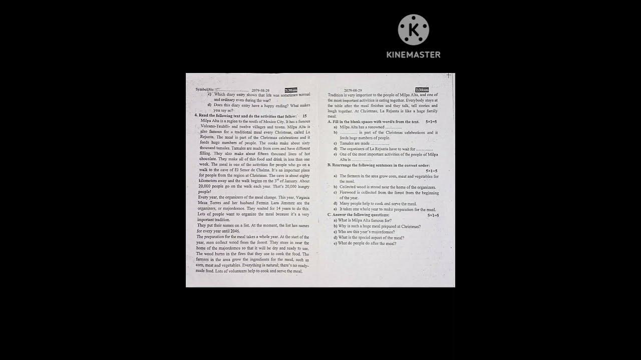 SEE Pre Qualifying Exam Question Paper Of English Class 10 English see-pre-qualifying-exam-question-paper-of-english-class-10-english