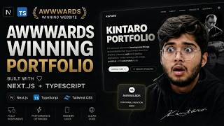 🏆 Build a Fully Responsive Awwwards Winning Website | Next.js, TypeScript & Tailwind CSS