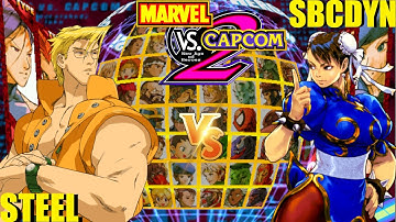MvC2 Mvci Umvc3 STEEL vs SBCDYN pt 2