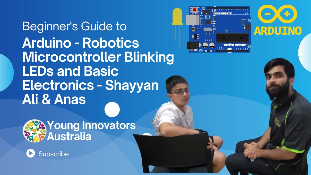 Beginner's Guide to Arduino - Robotics Microcontroller Blinking LEDs ...