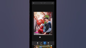 PICSART NEW TRICK PHOTO EDITING RED TONE PHOTO EDITING #SHORTS