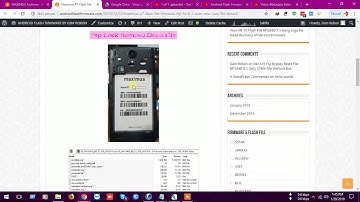 Maximus P7 Flash File Firmware Frp Fix 8.1 Oreo New Care File