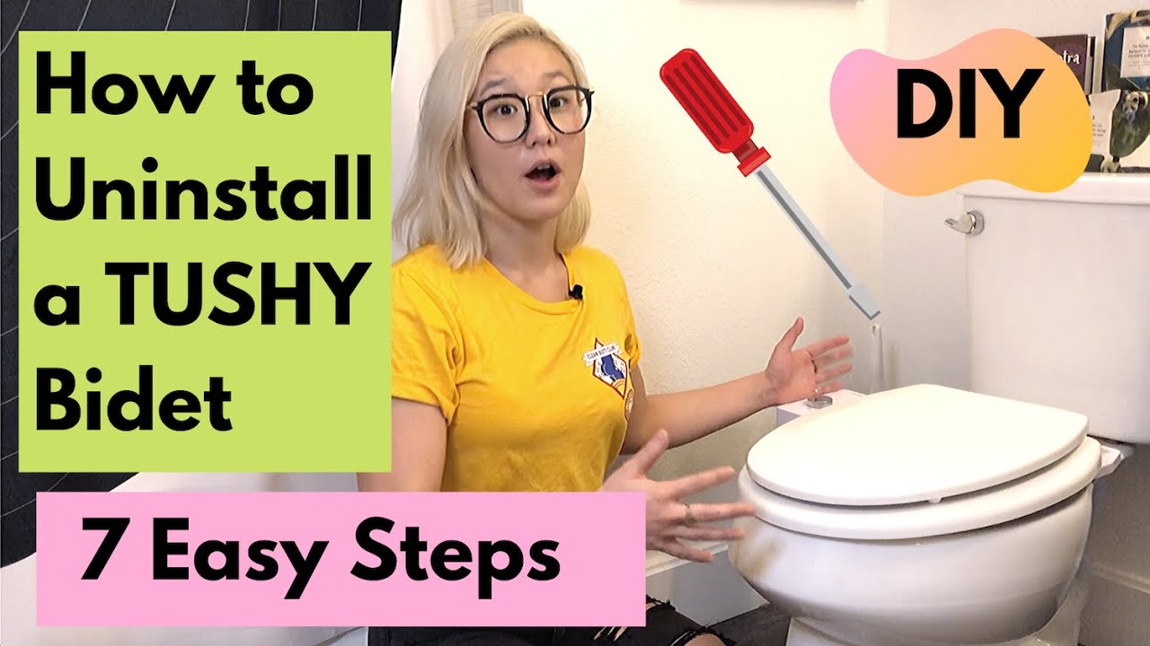 How to Uninstall a TUSHY Classic (when you're moving or upgrading to