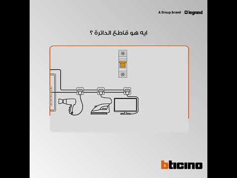 قاطع الدائرة هو جهاز إلكتروميكانيكي يستخدم في لوحات التوزيع الكهربائية