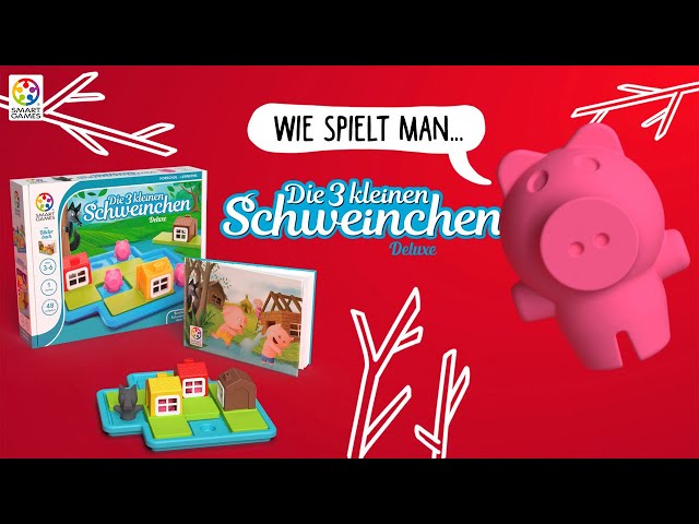 SmartGames Die drei kleinen Schweinchen Deluxe SG023DE