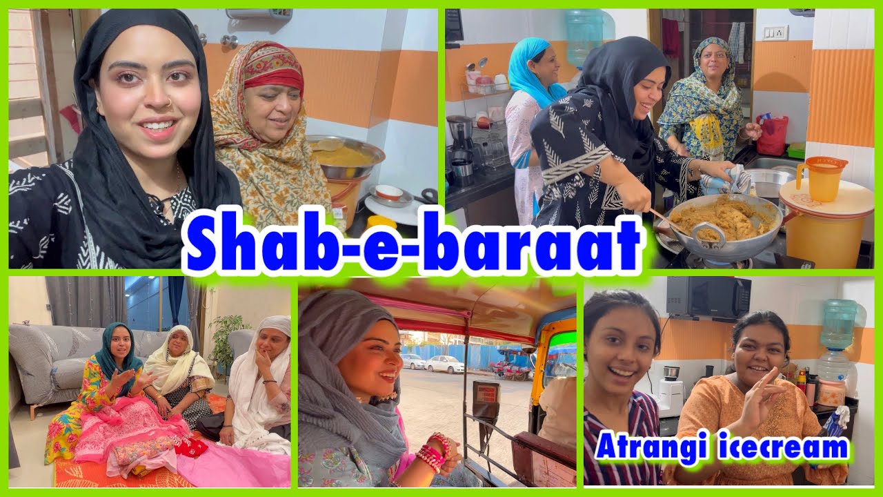 Shab-e-baraat vlog (2022) | yeh halwa nahi asaan 🙈 | ibrahim family vlogs