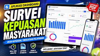 Aplikasi Dashboard Survei Kepuasan Masyarakat (SKM) otomatis berbasis Apps Script screenshot 1