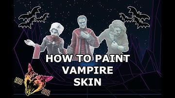 How To Paint Vampire Skin