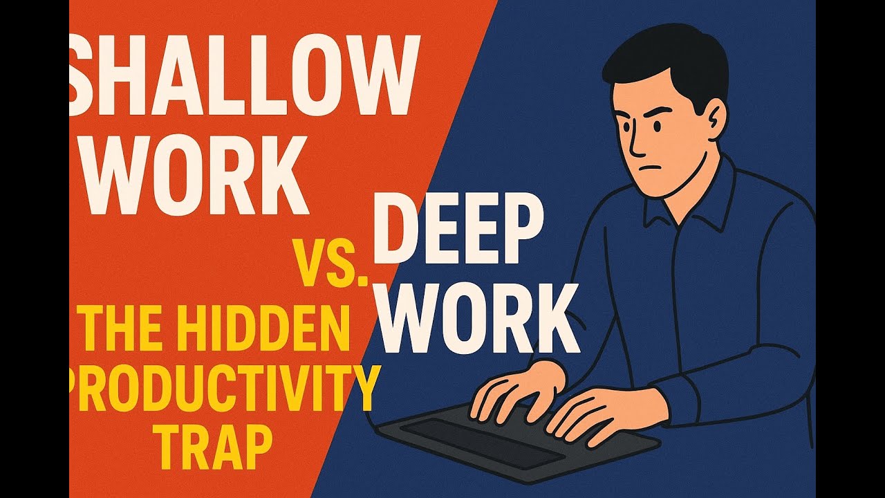 Shallow Work vs Deep Work: The Hidden Productivity Trap