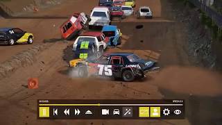 Wreckfest PS4 Crash Canyon AI fun with realistic damage screenshot 5