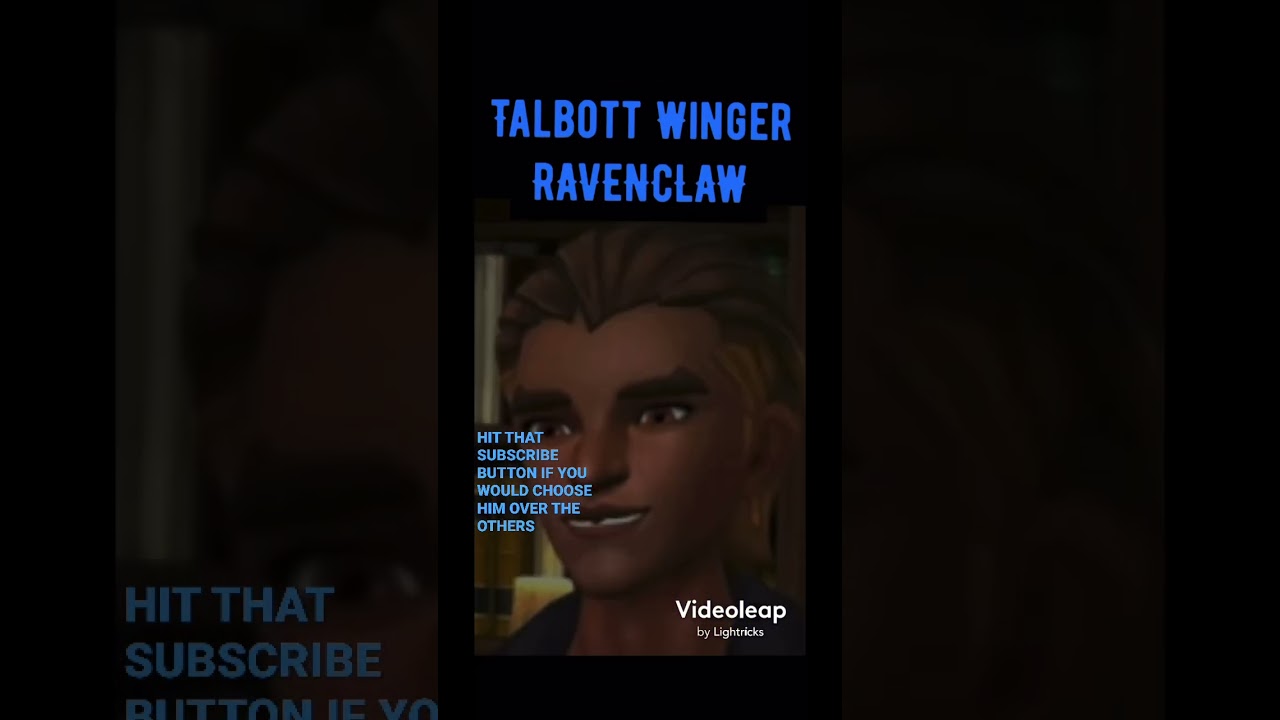 Talbott Winger-Harry Potter Hogwarts-would you choose him over the others?