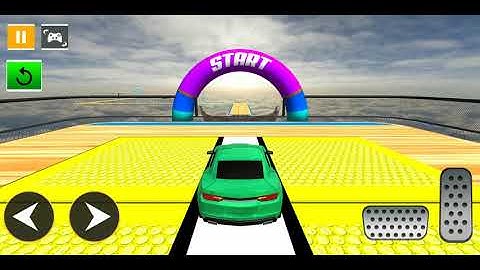 Mega Ramp Car Stunts Racing Impossible Tracks 3D #1 - Android Gameplay