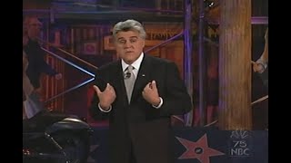 KNBC TV The Tonight Show with Jay Leno 10th Anniversary Special Hollywood 10pm April 30, 2002